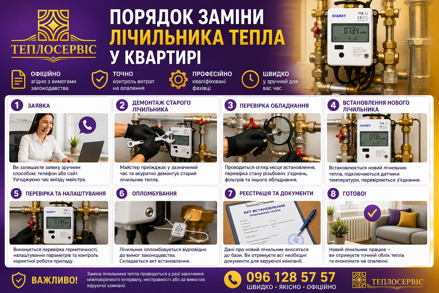 ПОРЯДОК ЗАМІНИ ЛІЧИЛЬНИКА ТЕПЛА